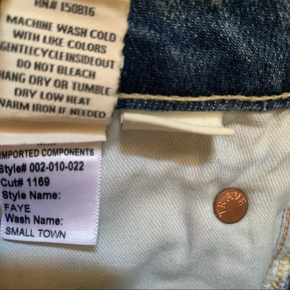 Trave ~Faye Demi Boot in Small Town Wash - Picture 9 of 15